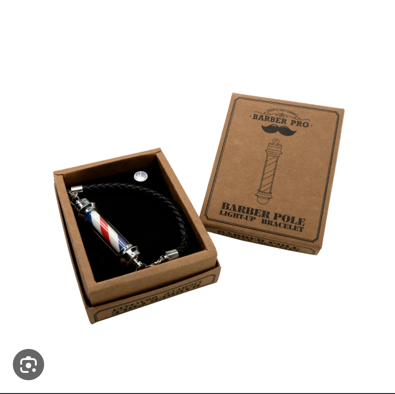 Barber pole bracelet